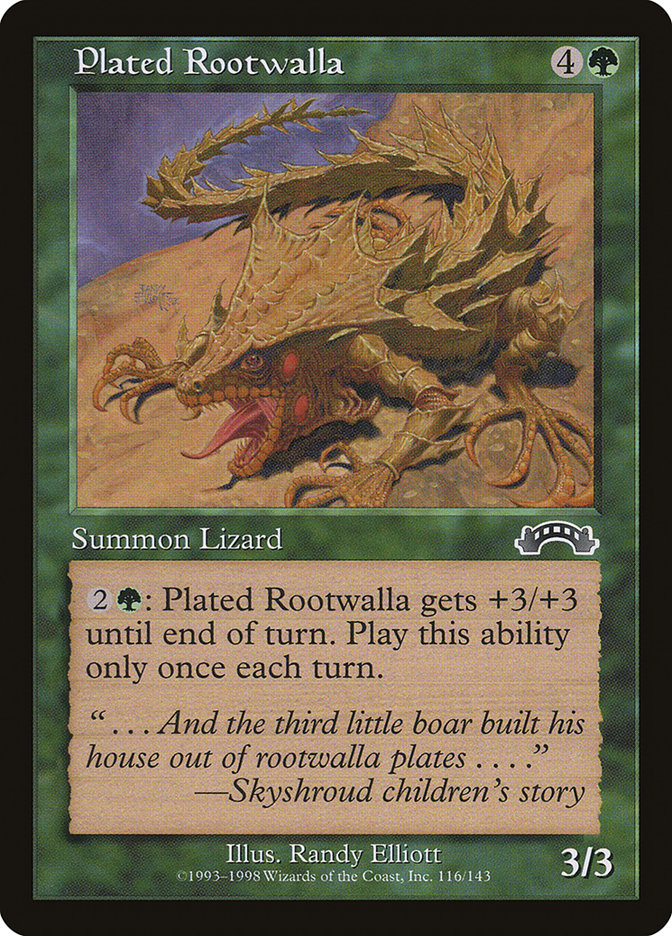 Plated Rootwalla 116 (Exodus)  | Good Games Adelaide SA