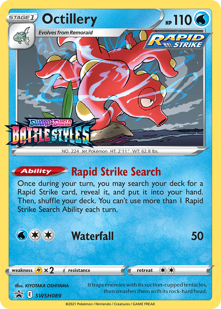 Octillery (SWSH089) (Prerelease Promo) [Sword & Shield: Black Star Promos] | Good Games Adelaide SA