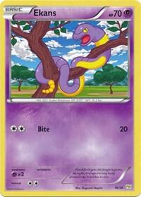 Ekans 16/30 (XY Trainer Kit: Sylveon & Noivern)  | Good Games Adelaide SA