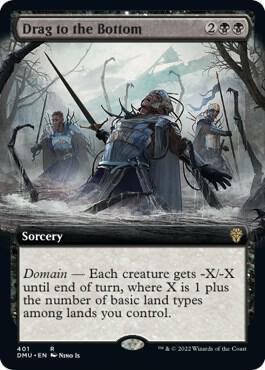 Drag to the Bottom Extended Art 401 (Dominaria United)  - Foil | Good Games Adelaide SA