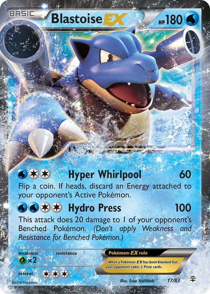 Blastoise EX 17/83 (Generations)  - Holofoil | Good Games Adelaide SA