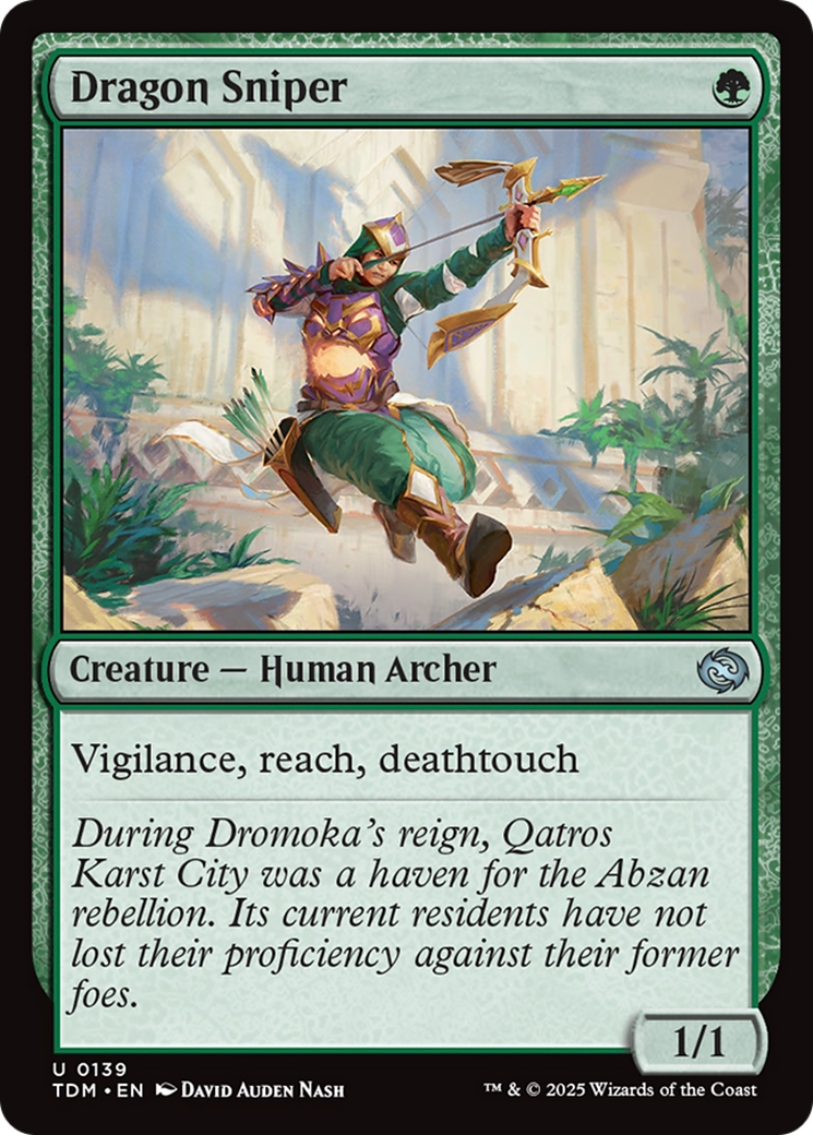 Dragon Sniper [Tarkir: Dragonstorm] | Good Games Adelaide SA