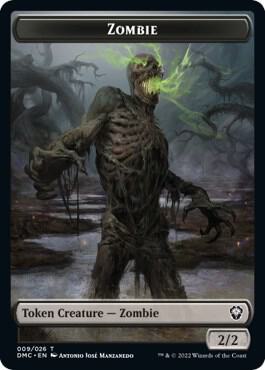 Zombie Token 9 (Commander: Dominaria United)  | Good Games Adelaide SA