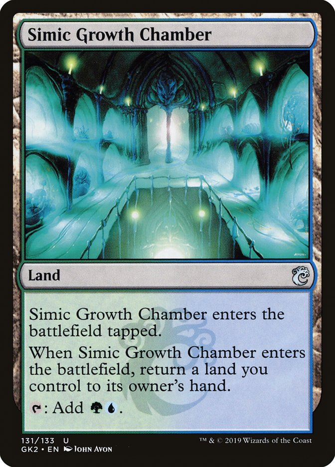 Simic Growth Chamber [Ravnica Allegiance Guild Kit] | Good Games Adelaide SA