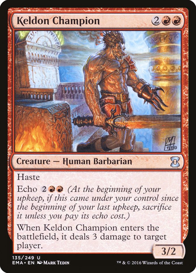 Keldon Champion [Eternal Masters] | Good Games Adelaide SA