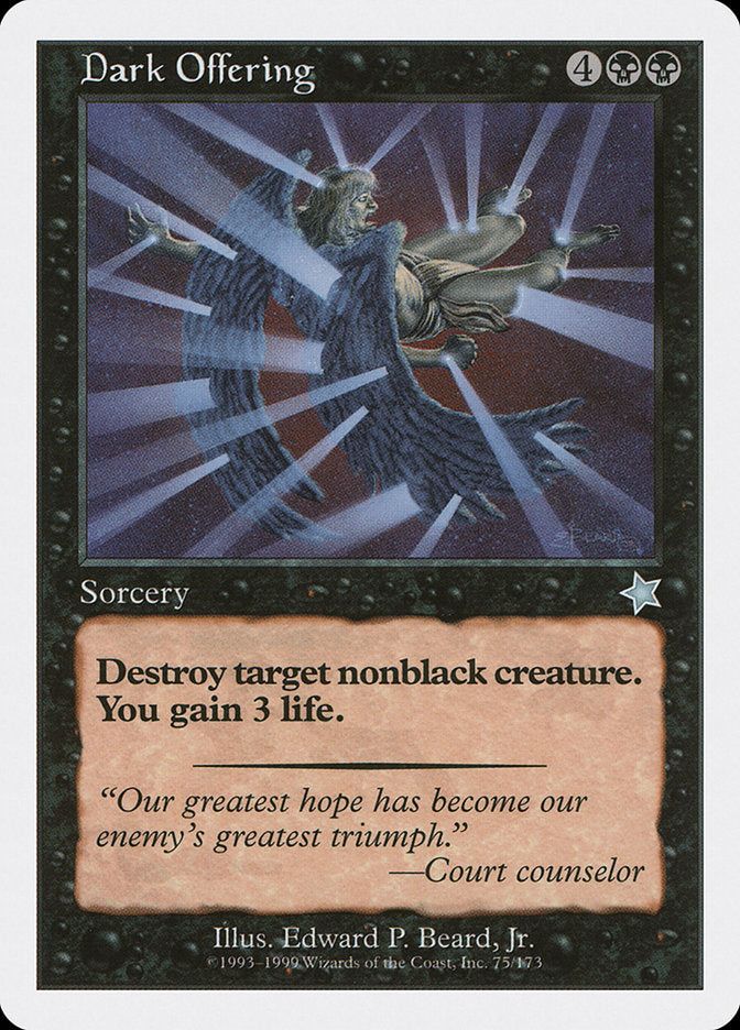 Dark Offering 75 (Starter 1999)  | Good Games Adelaide SA