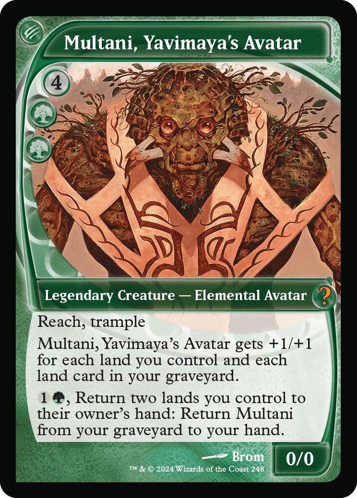 Multani, Yavimayas Avatar 248 (Mystery Booster 2)  - Foil | Good Games Adelaide SA