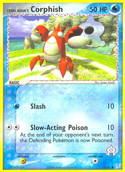 Team Aqua's Corphish (51/95) [EX: Team Magma vs Team Aqua] | Good Games Adelaide SA