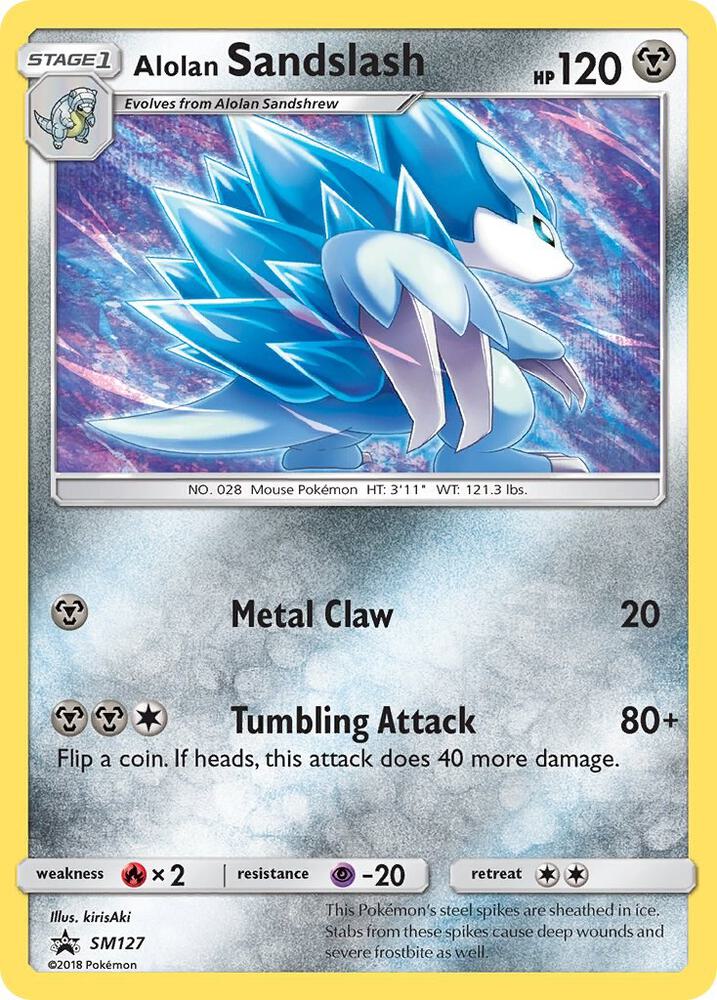 Alolan Sandslash SM127 (SM Promos)  - Holofoil | Good Games Adelaide SA