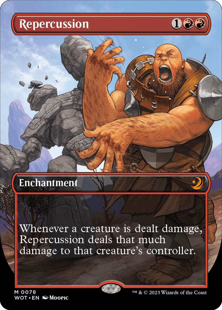 Repercussion 78 (Wilds of Eldraine: Enchanting Tales)  - Foil | Good Games Adelaide SA