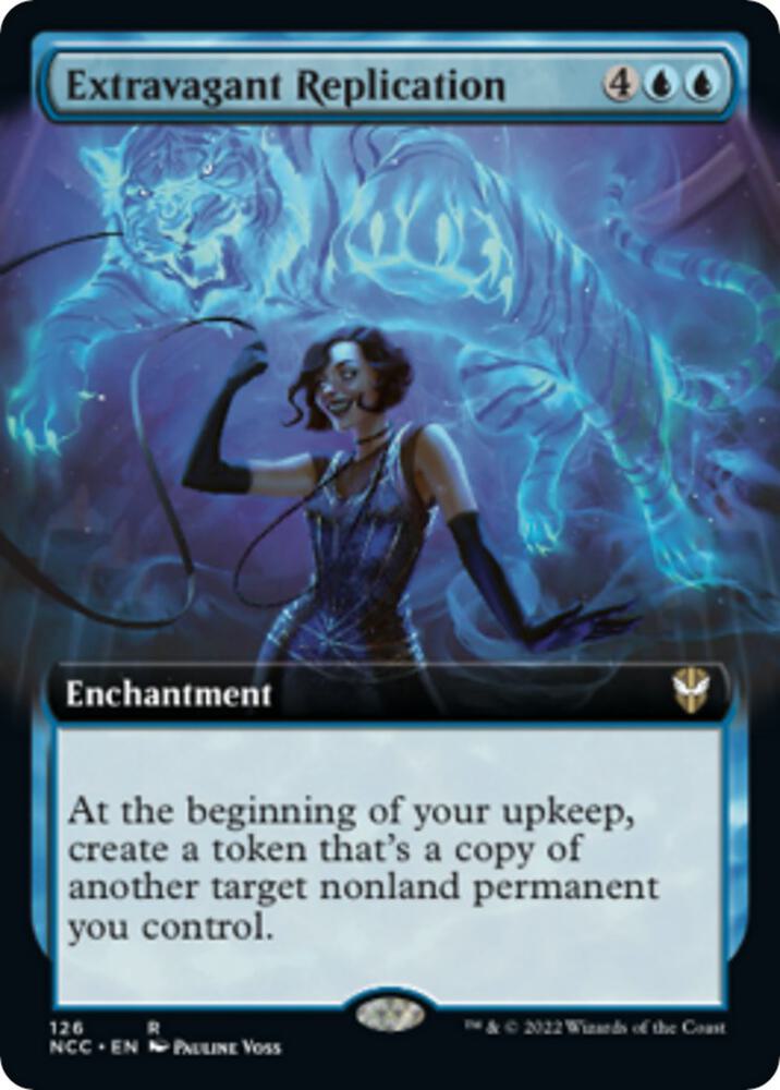 Extravagant Replication Extended Art 126 (Commander: Streets of New Capenna)  | Good Games Adelaide SA
