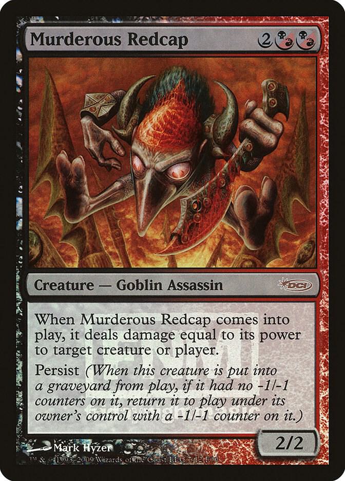 Murderous Redcap 7 (FNM Promos)  - Foil | Good Games Adelaide SA