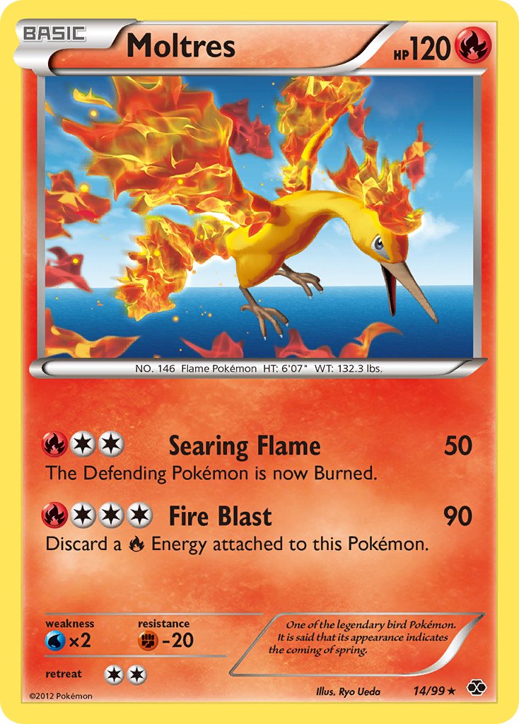 Moltres (14/99) (Blister Exclusive) [Black & White: Next Destinies] | Good Games Adelaide SA