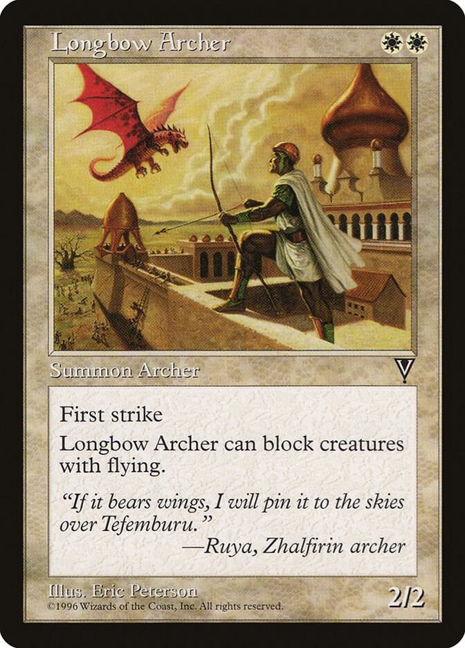 Longbow Archer  (Visions)  | Good Games Adelaide SA