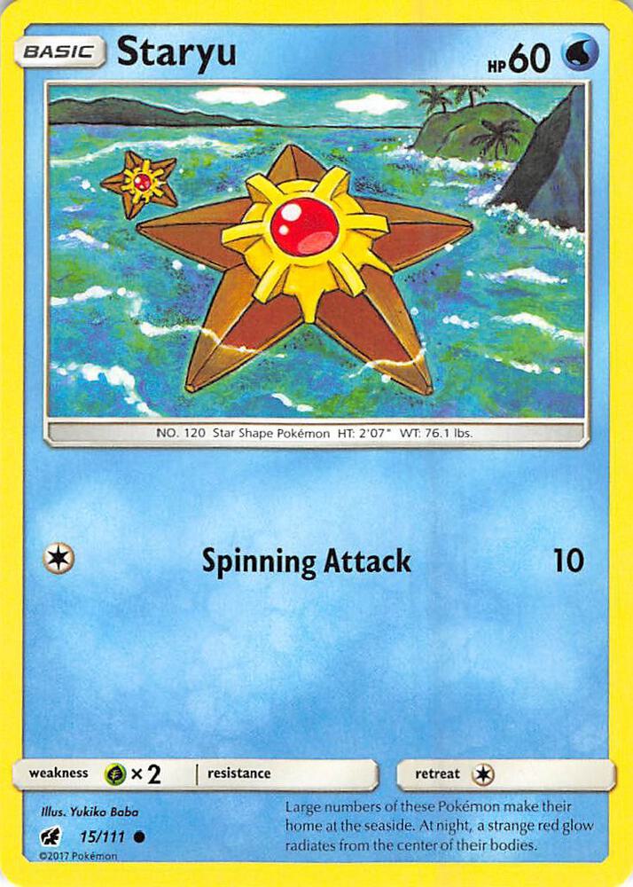 Staryu 15/111 (SM - Crimson Invasion)  | Good Games Adelaide SA