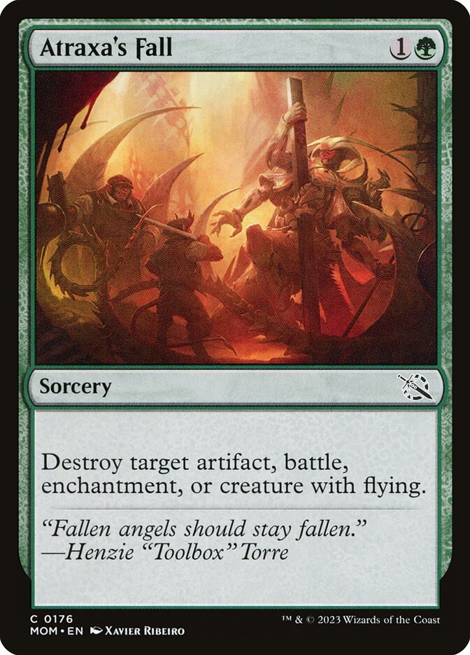 Atraxa's Fall 176 (March of the Machine)  - Foil | Good Games Adelaide SA