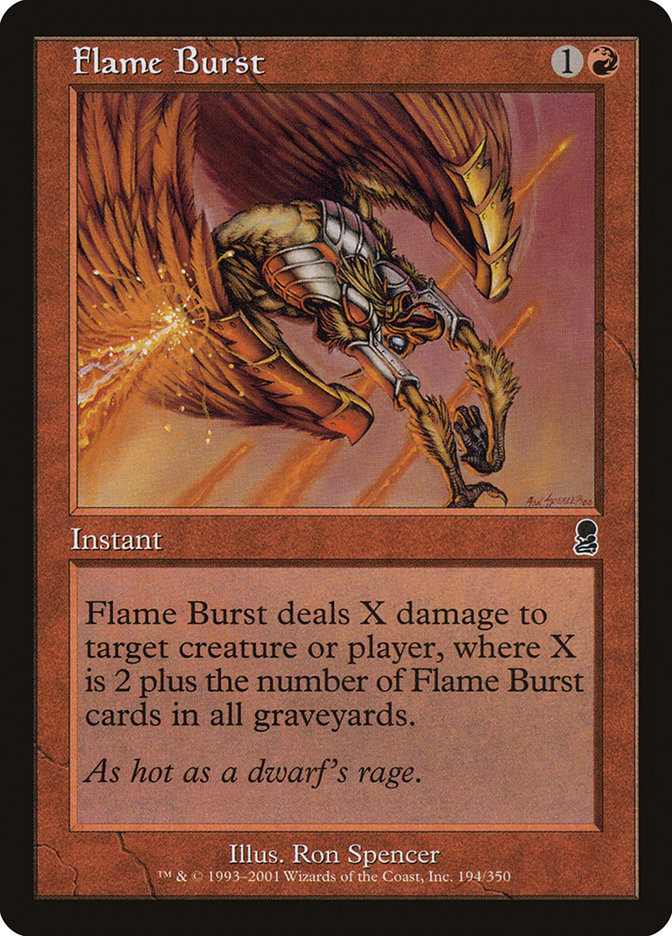 Flame Burst 194 (Odyssey)  | Good Games Adelaide SA