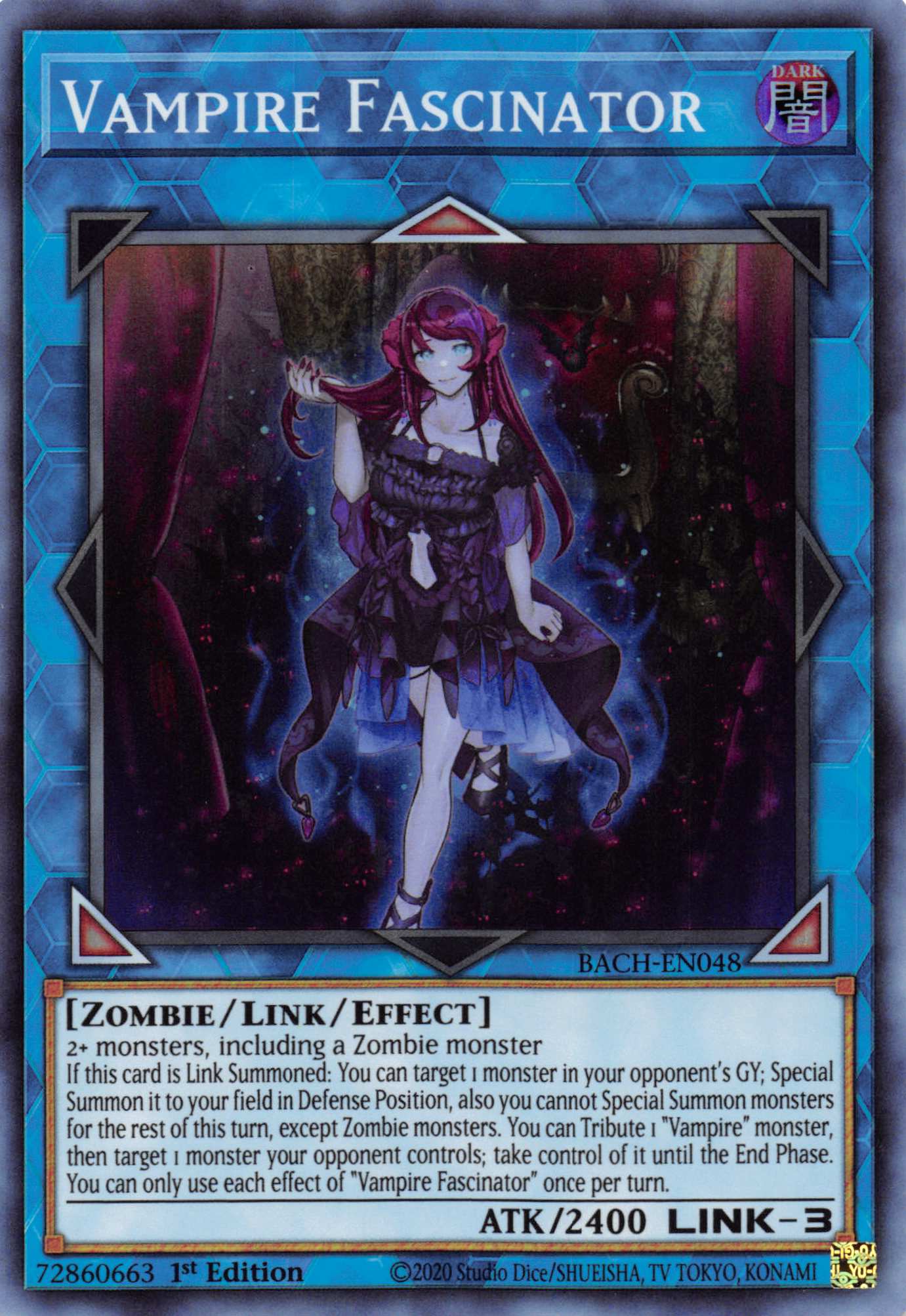 Vampire Fascinator [BACH-EN048] Super Rare | Good Games Adelaide SA