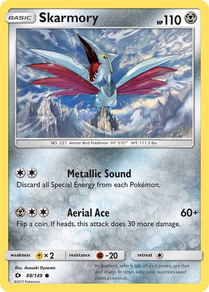 Skarmory 88/149 (SM Base Set)  | Good Games Adelaide SA