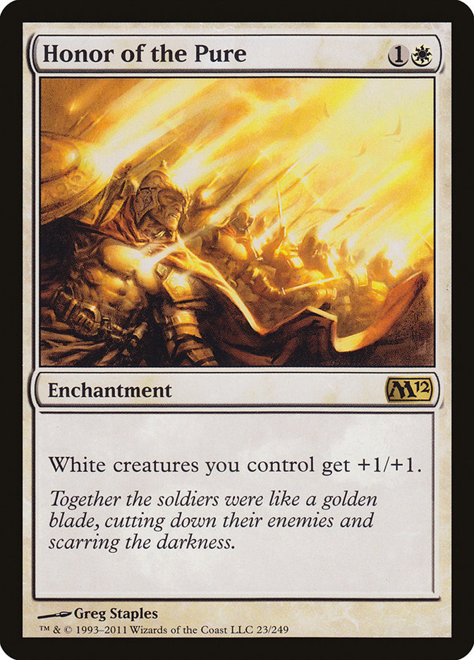 Honor of the Pure 23 (Magic 2012 (M12))  - Foil | Good Games Adelaide SA