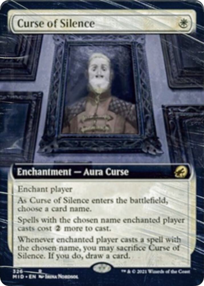 Curse of Silence Extended Art 326 (Innistrad: Midnight Hunt)  | Good Games Adelaide SA