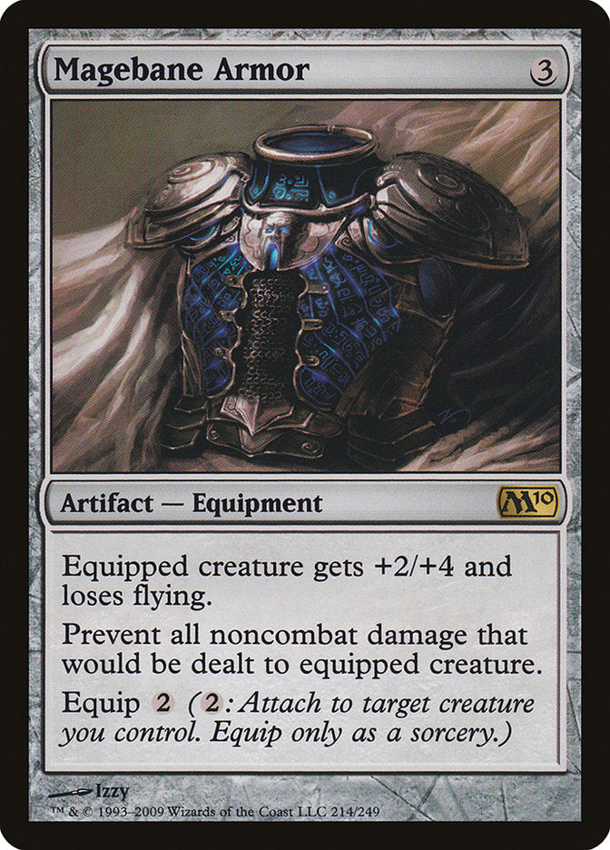 Magebane Armor 214/249 (Magic 2010 (M10))  - Foil | Good Games Adelaide SA