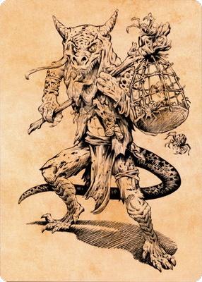 Taunting Kobold Art Card [Commander Legends: Battle for Baldur's Gate Art Series] | Good Games Adelaide SA