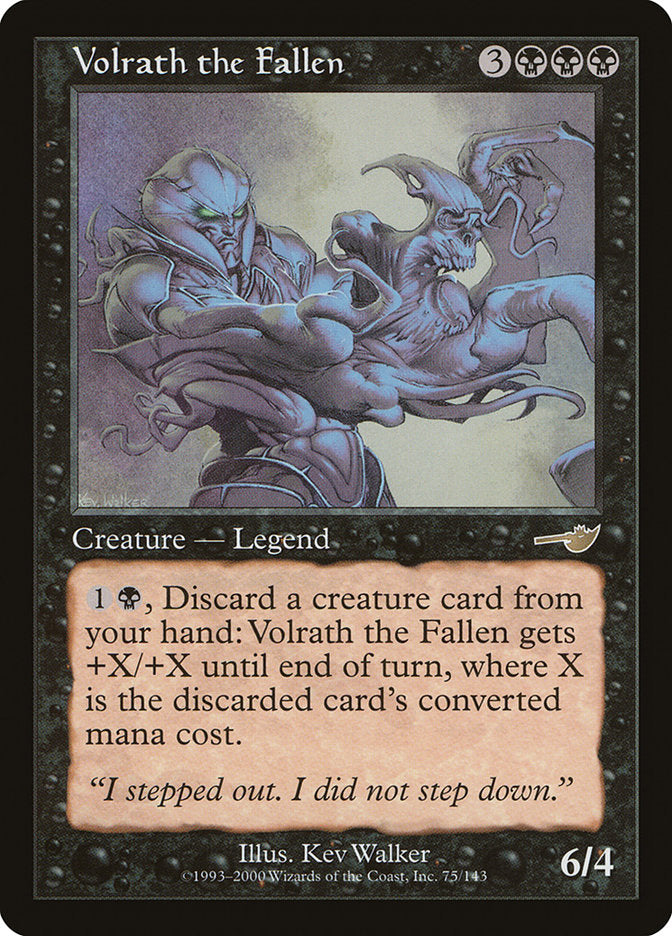 Volrath the Fallen 75 (Nemesis)  | Good Games Adelaide SA
