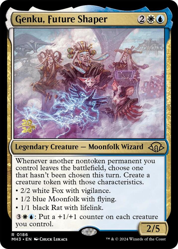 Genku Future Shaper 186 (Prerelease Cards)  - Foil | Good Games Adelaide SA