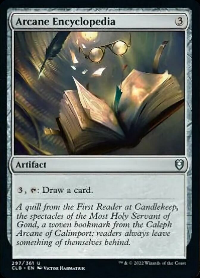 Arcane Encyclopedia [Commander Legends: Battle for Baldur's Gate] | Good Games Adelaide SA