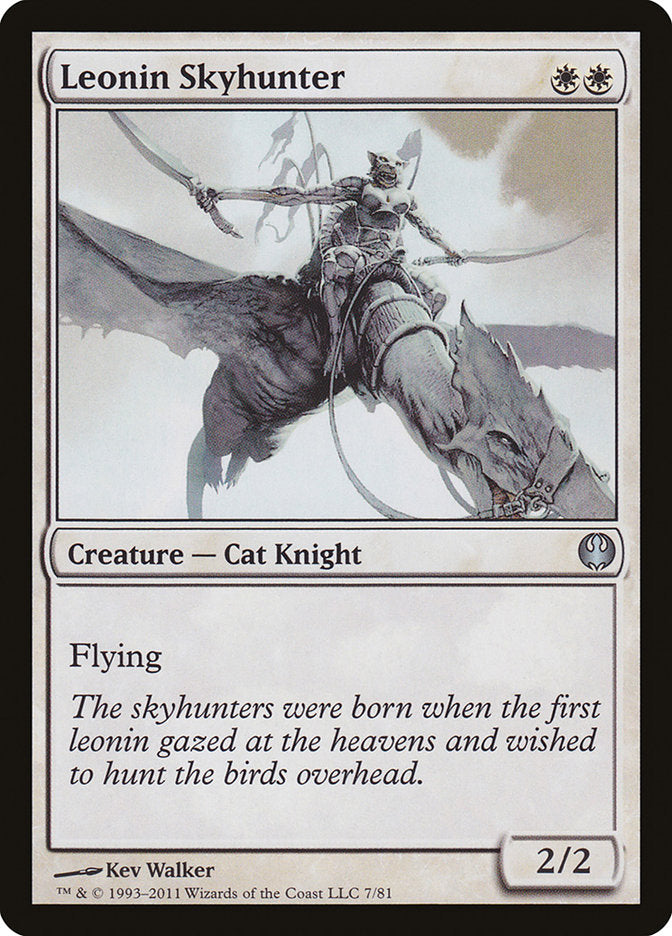 Leonin Skyhunter 7 (Duel Decks: Knights vs. Dragons)  | Good Games Adelaide SA