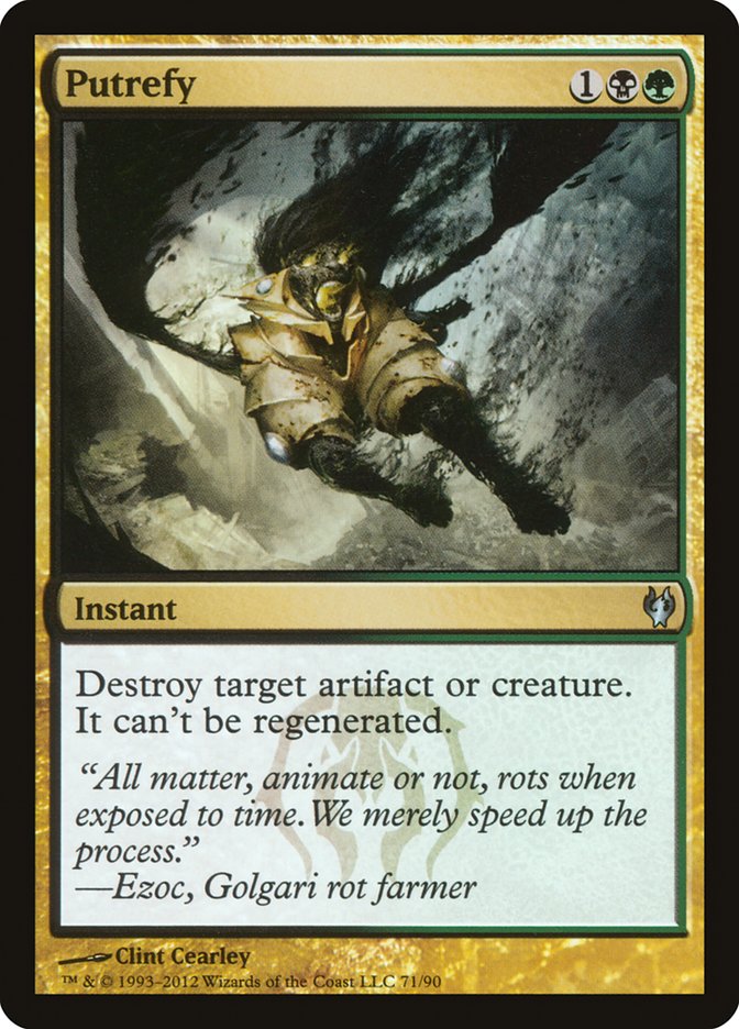 Putrefy [Duel Decks: Izzet vs. Golgari] | Good Games Adelaide SA