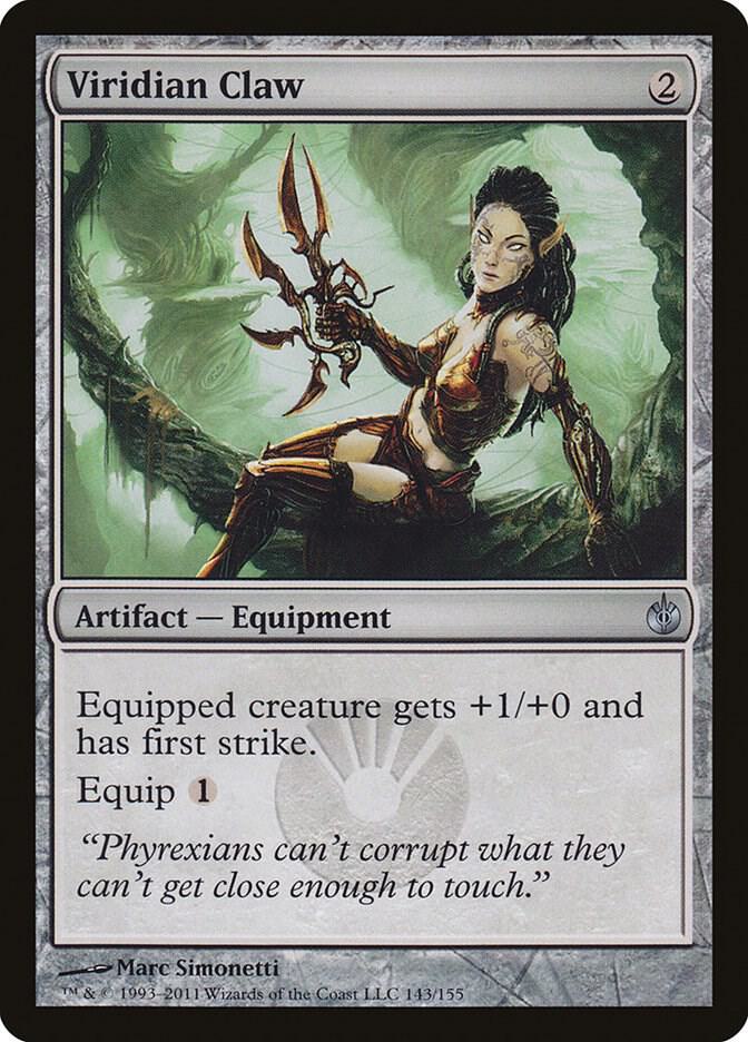 Viridian Claw 143 (Mirrodin Besieged)  - Foil | Good Games Adelaide SA