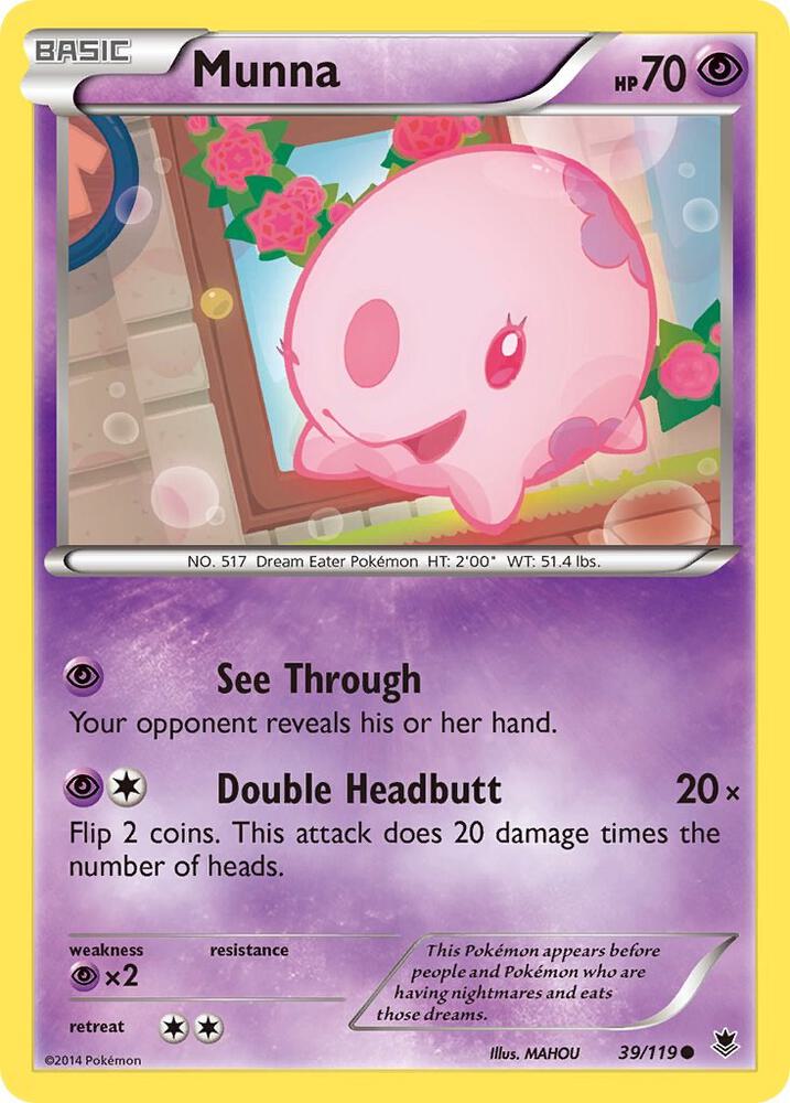 Munna 39/119 (XY - Phantom Forces)  | Good Games Adelaide SA