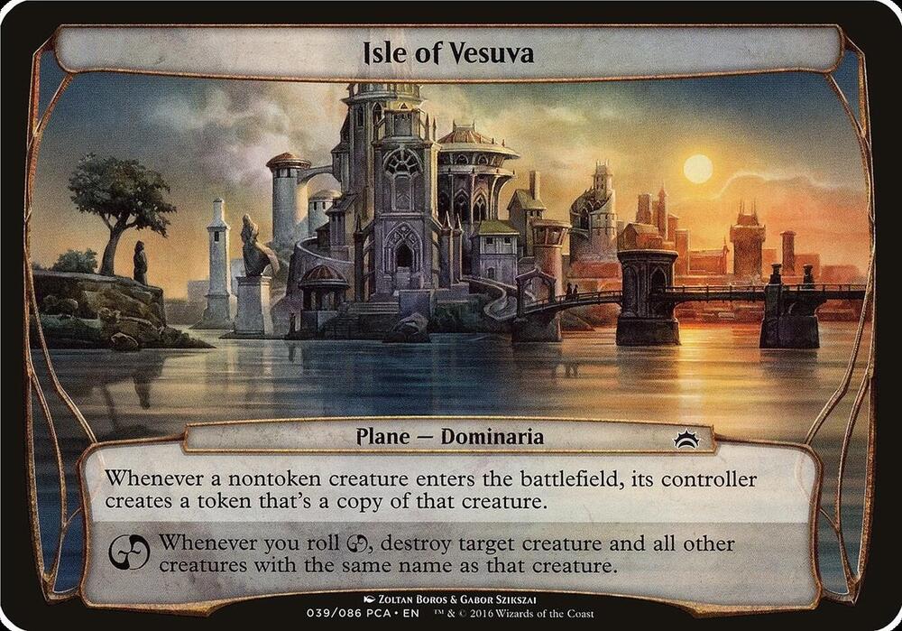 Isle of Vesuva Planechase Anthology  (Oversize Cards)  | Good Games Adelaide SA