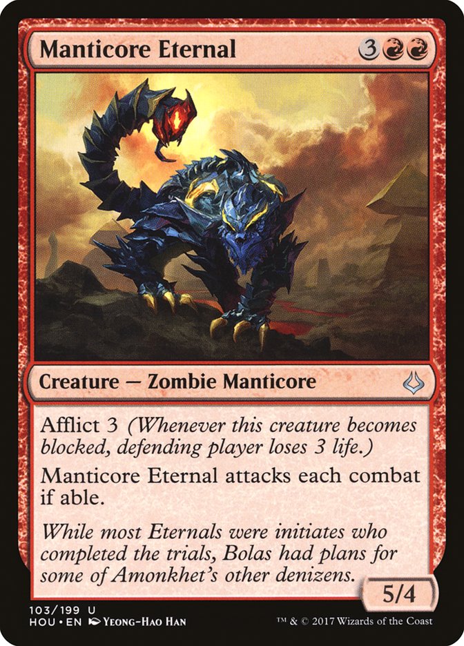 Manticore Eternal 103 (Hour of Devastation)  - Foil | Good Games Adelaide SA