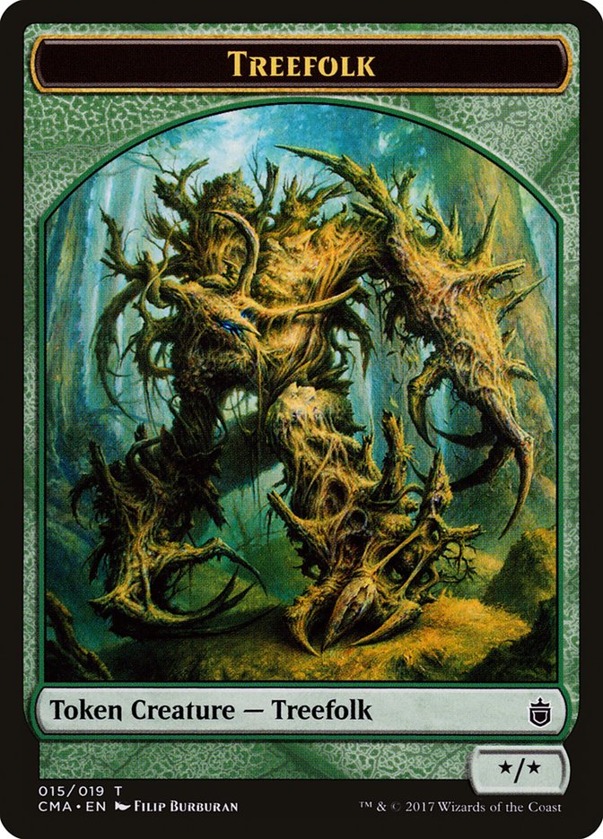 Treefolk Token (015) [Commander Anthology Tokens] | Good Games Adelaide SA