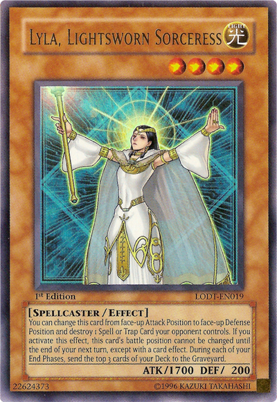 Lyla, Lightsworn Sorceress [LODT-EN019] Ultra Rare | Good Games Adelaide SA