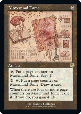 Mazemind Tome Schematic 93 (The Brothers' War: Retro Frame Artifacts)  - Foil | Good Games Adelaide SA