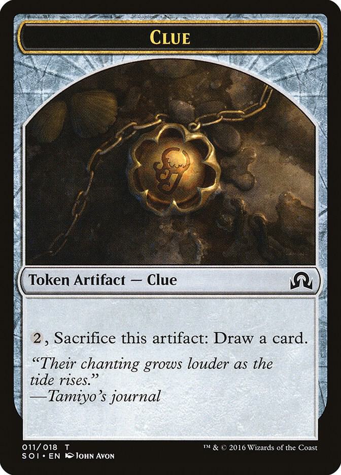 Clue Token 11 (Shadows over Innistrad)  | Good Games Adelaide SA