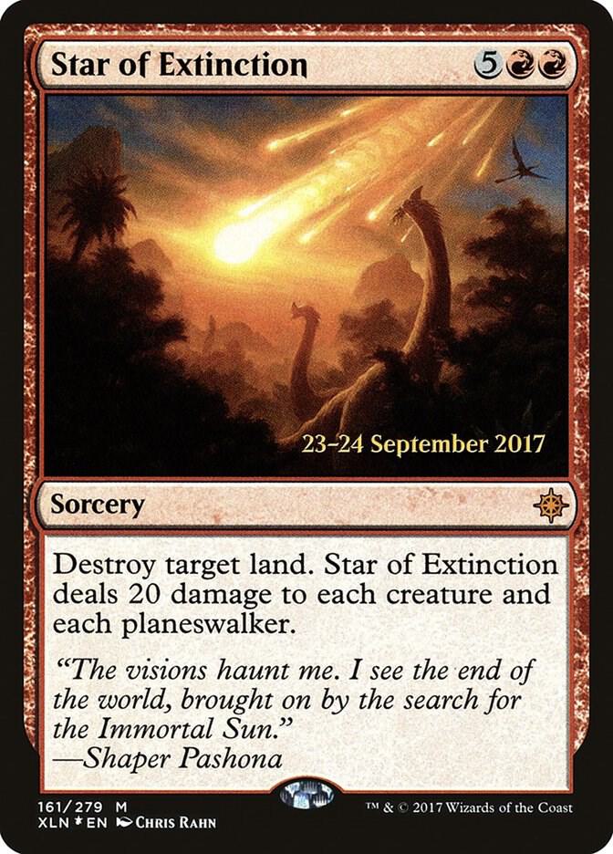 Star of Extinction 161 (Prerelease Cards)  - Foil | Good Games Adelaide SA