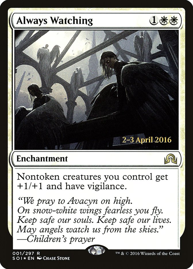 Always Watching [Shadows over Innistrad Promos] | Good Games Adelaide SA