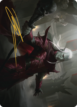 Baeloth Barrityl, Entertainer Art Card (Gold-Stamped Signature) [Commander Legends: Battle for Baldur's Gate Art Series] | Good Games Adelaide SA