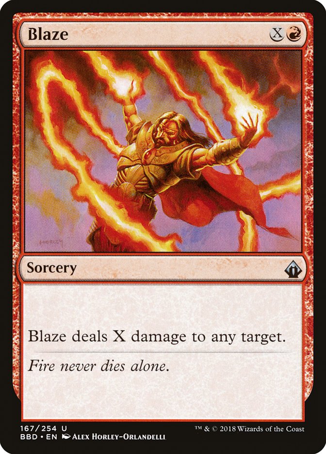 Blaze 167 (Battlebond)  - Foil | Good Games Adelaide SA