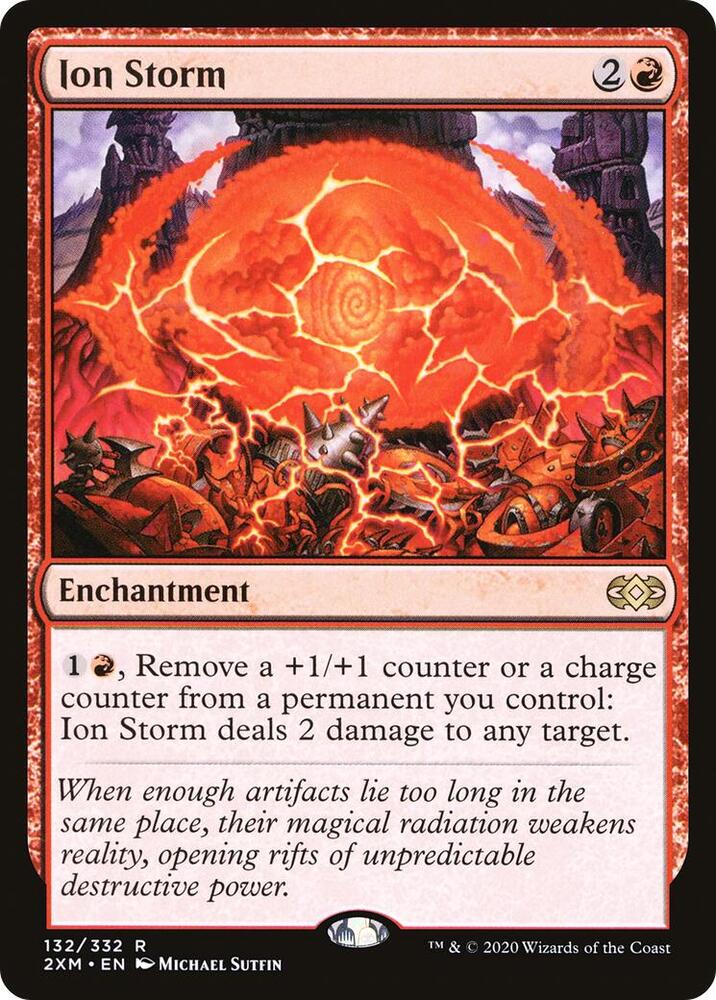 Ion Storm 132 (Double Masters)  - Foil | Good Games Adelaide SA