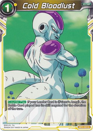 Cold Bloodlust [BT1-107] | Good Games Adelaide SA