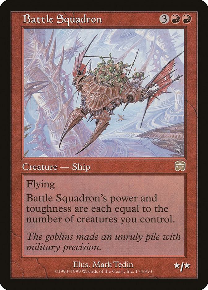 Battle Squadron 174 (Mercadian Masques)  - Foil | Good Games Adelaide SA