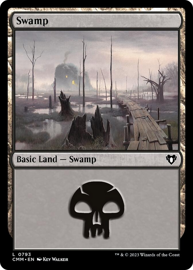 Swamp (793) [Commander Masters] | Good Games Adelaide SA