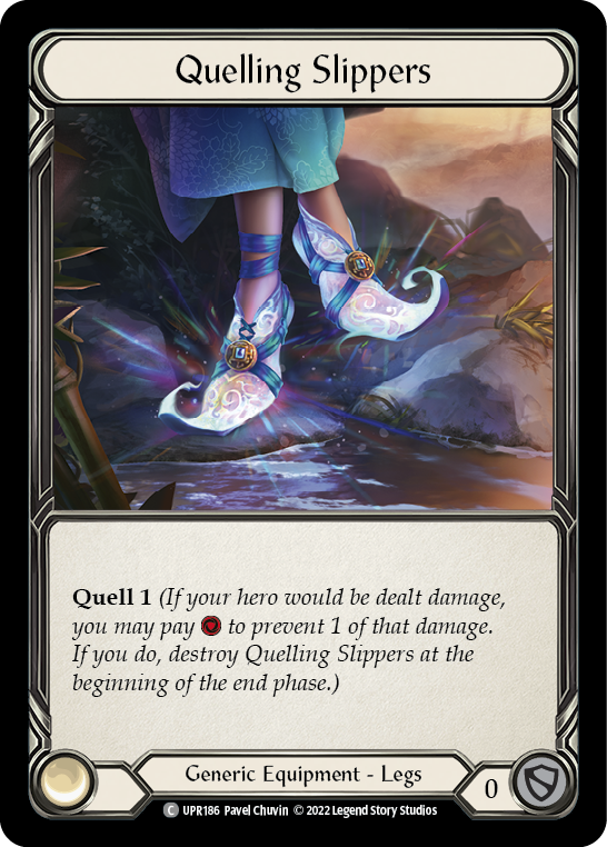 Quelling Slippers [UPR186] (Uprising)  Cold Foil | Good Games Adelaide SA