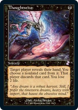 Thoughtseize 334 (Time Spiral: Remastered)  - Foil | Good Games Adelaide SA